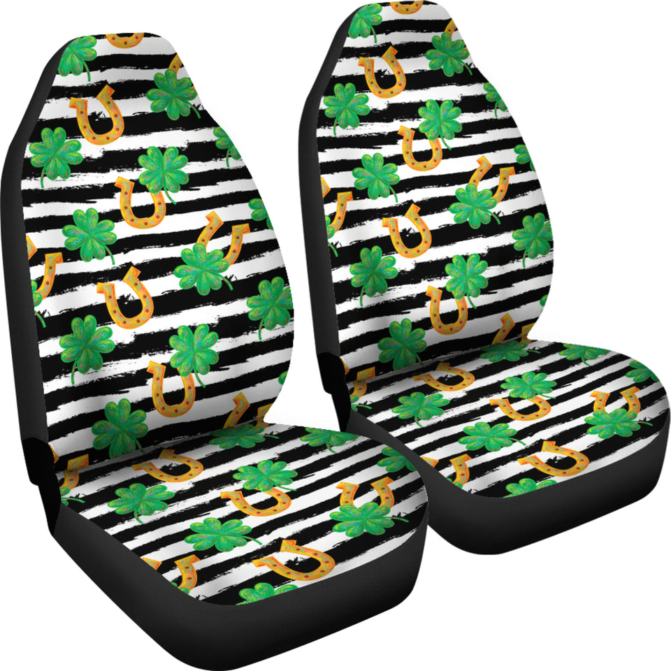 Horseshoes Pattern Print Design 01 Universal Fit Car Seat Covers