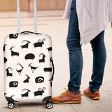 Goat Ram Pattern Luggage Covers