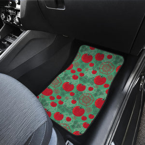 Tomato Design Pattern Front Car Mats