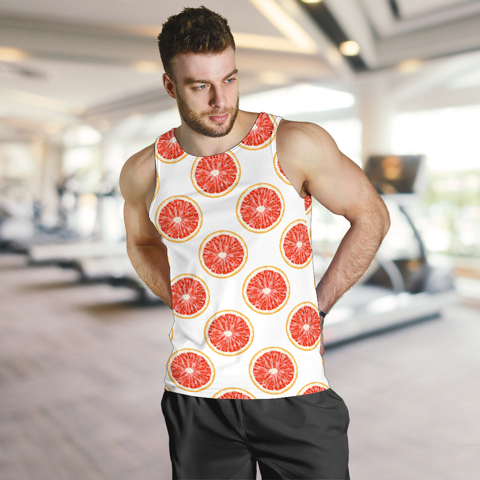 Grapefruit pattern Men Tank Top