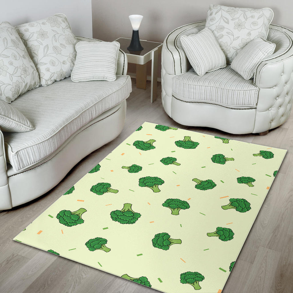 Broccoli Pattern Area Rug