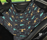 Deers Star Tree Pattern Dog Car Seat Covers