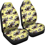 Ostrich Pattern Print Design 04 Universal Fit Car Seat Covers