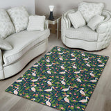 Pelican Pattern Print Design 05 Area Rug