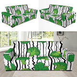 Cool Broccoli Pattern Sofa Slipcover