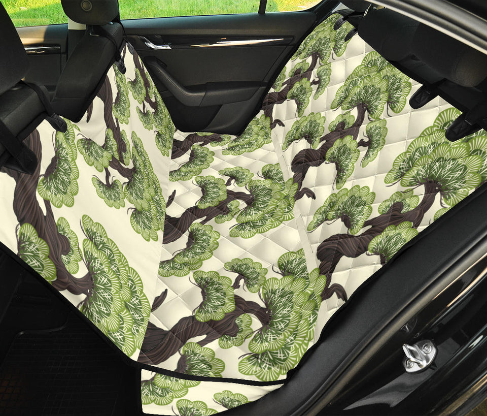 Bonsai Pattern Dog Car Seat Covers