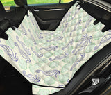 Seahorse Shell Pattern Dog Car Seat Covers