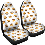 Pretzels Pattern Print Design 02 Universal Fit Car Seat Covers