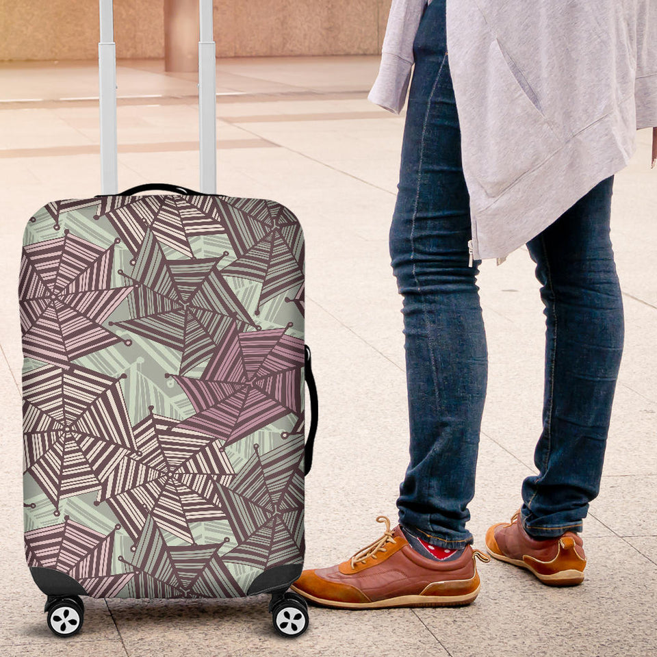 Spider Web Cobweb Design Color Pattern Luggage Covers