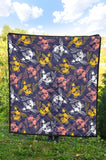 Koi Fish Carp Fish Pattern Premium Quilt