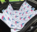 Sailboat Anchor Pattern Dog Car Seat Covers
