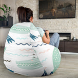 Crocodile Diver Pattern Bean Bag Cover