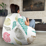 Colorful Shell Pattern Bean Bag Cover