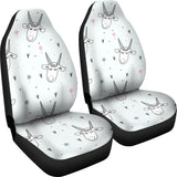 Cute Goat Design Pattern Universal Fit Car Seat Covers