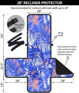 white bengal tigers pattern Recliner Cover Protector
