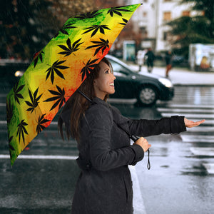Canabis Marijuana Weed Pattern Print Design 03 Umbrella