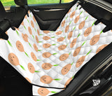 Cute Onions Smiling Faces Dog Car Seat Covers