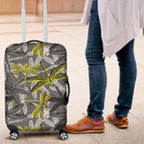 Hand Drawn Dragonfly Pattern Luggage Covers