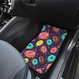 Colorful Donut Glaze Pattern Front Car Mats