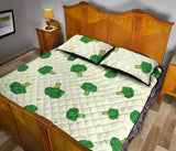 Broccoli pattern Quilt Bed Set