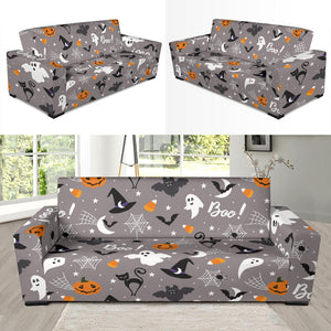 Halloween Design Pattern Sofa Slipcover