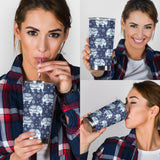 Elephant Tribal Design Pattern Tumbler