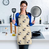 Cute Siberian Husky Adjustable Apron