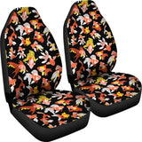 Goldfish Pattern Print Design 03 Universal Fit Car Seat Covers