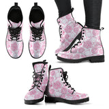 Sketch Guava Pattern Leather Boots