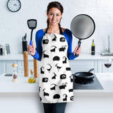 Goat Ram Pattern Adjustable Apron