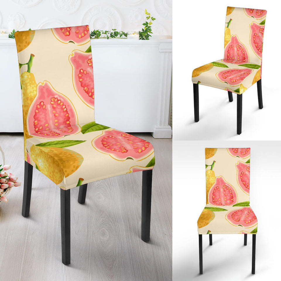 Beautiful Guava Pattern Dining Chair Slipcover