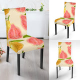 Beautiful Guava Pattern Dining Chair Slipcover
