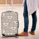 Cute Koala Leaves Pattern Luggage Covers