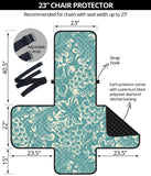 Classic Hand drawn Grape pattern Chair Cover Protector