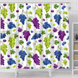 Grape Pattern Shower Curtain Fulfilled In US