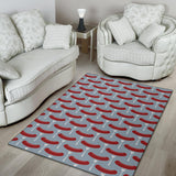 Sausage Pattern Print Design 02 Area Rug