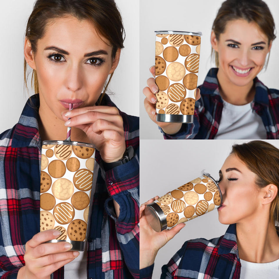Various Cookie Pattern Tumbler