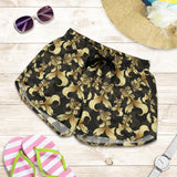 Goldfish Pattern Print Design 01 Women Shorts