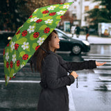 Ladybug Pattern Print Design 01 Umbrella