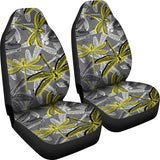 Hand Drawn Dragonfly Pattern Universal Fit Car Seat Covers