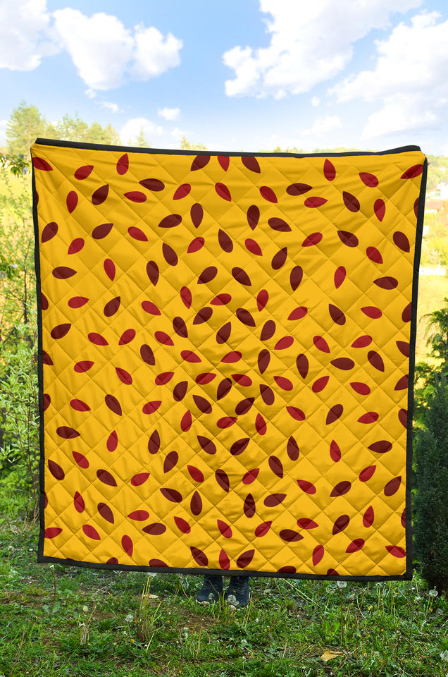 Passion Fruit Texture Premium Quilt