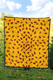 Passion Fruit Texture Premium Quilt