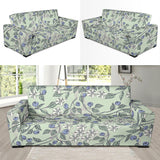 Hand Drawn Blueberry Pattern Sofa Slipcover