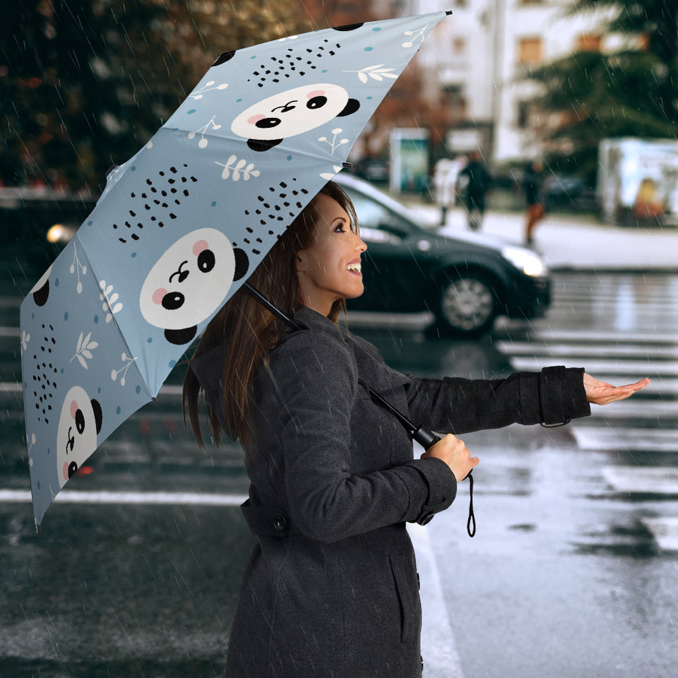 Cute Panda Pattern Umbrella
