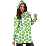 Hop Pattern Background Women'S Hoodie Dress