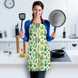 Cactus Pattern Adjustable Apron