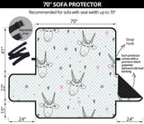 Cute goat design pattern Sofa Cover Protector