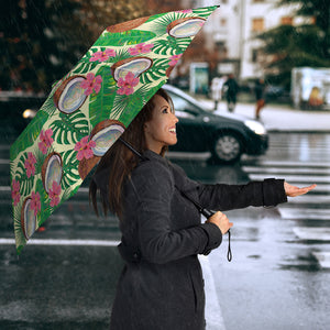 Coconut Pattern Print Design 01 Umbrella