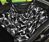 Crow Illustration Pattern Dog Car Seat Covers