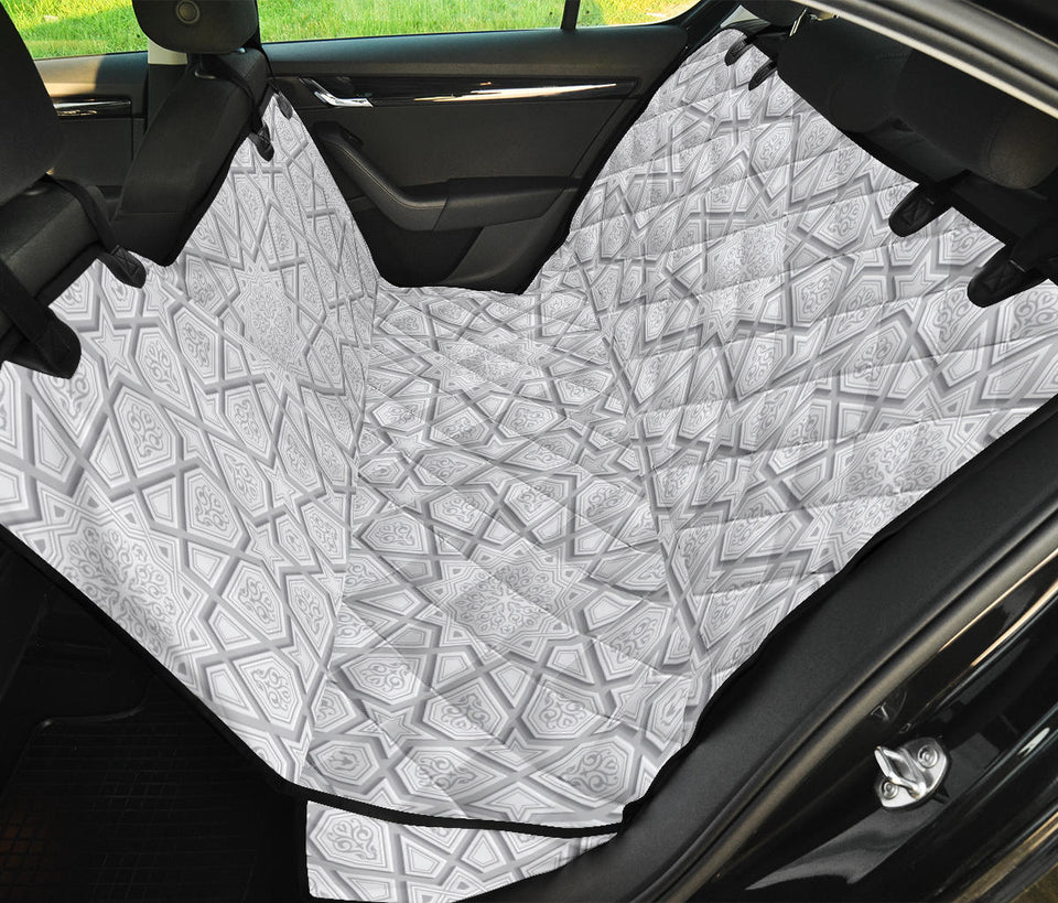 Arabic Star Pattern Dog Car Seat Covers